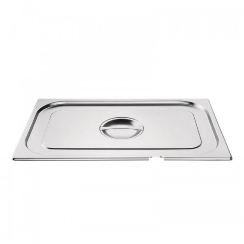 Tapa de acero inoxidable con muesca para utensilios GN Comprar Tapa de acero inoxidable con muesca para utensilios GN en Pepebar