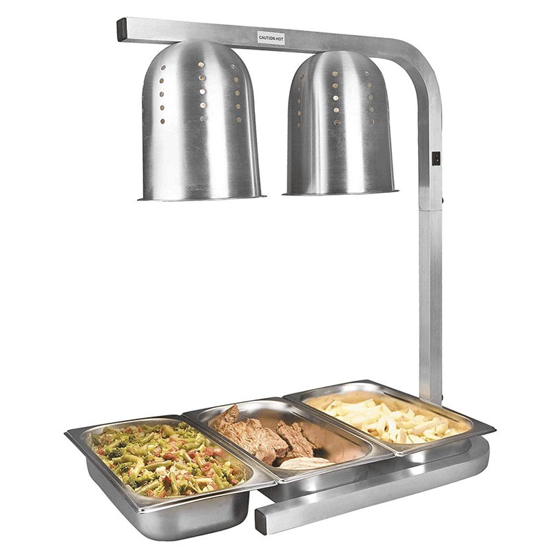 Comprar Lámpara calentamiento infrarrojos doble 69061 en Pepebar