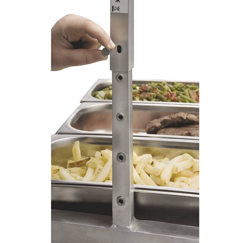 Comprar Lámpara calentamiento infrarrojos doble 69061 en Pepebar