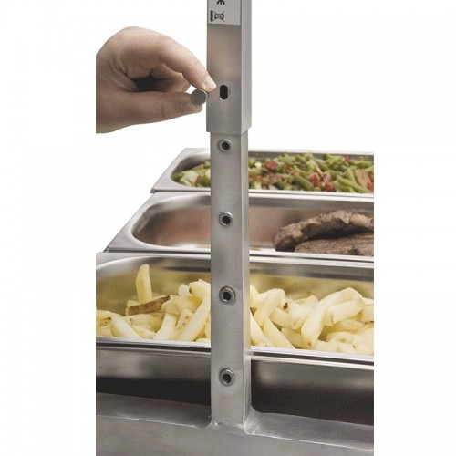 Comprar Lámpara calentamiento infrarrojos doble 69061 en Pepebar