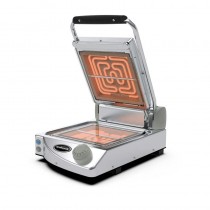 Plancha individual manual SpidoCook con vitrocerámica lisa transparente SP010PT - Pepebar Plancha individual manual SpidoCook con vitrocerámica lisa transparente SP010PT - Catálogo Plancha sandwichera de contacto