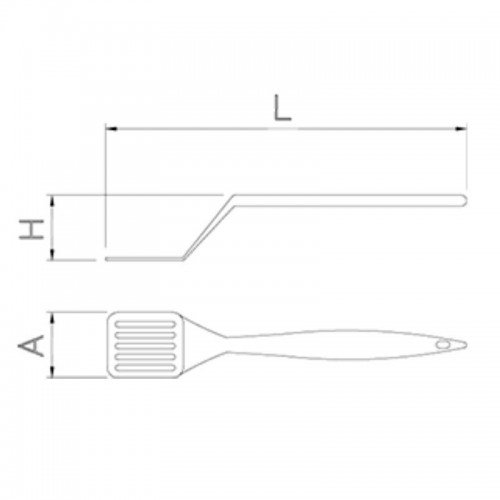 Comprar Paleta de cocina de acero inoxidable en Pepebar
