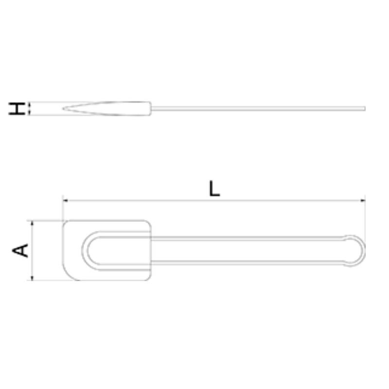 Comprar Espátula de acero inox y silicona en Pepebar