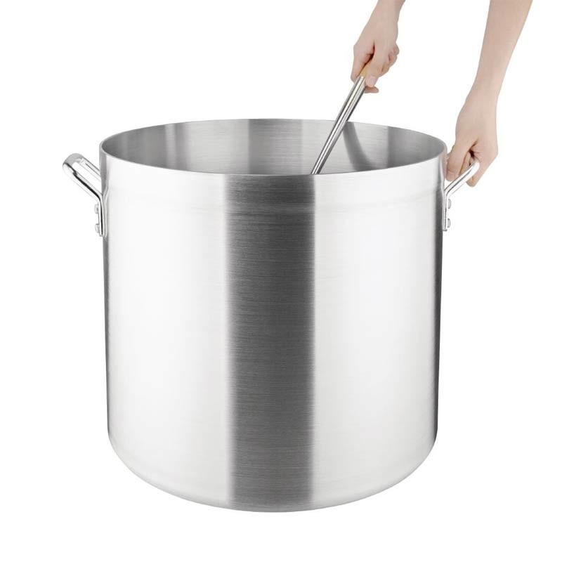 Comprar Cacerola alta recta de 56,7 litros de aluminio Vogue S355 en Pepebar