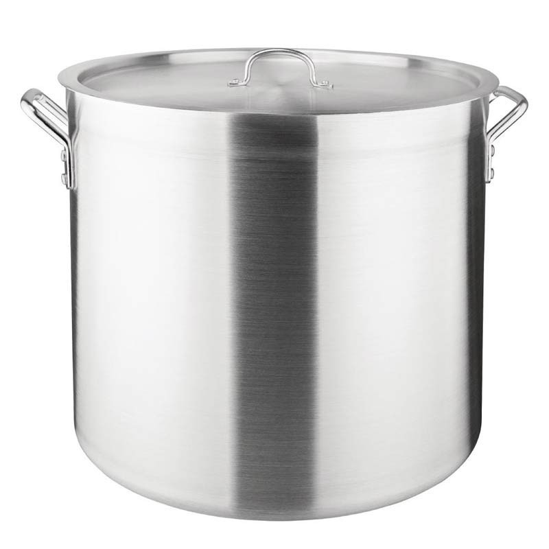 Comprar Cacerola alta recta de 56,7 litros de aluminio Vogue S355 en Pepebar