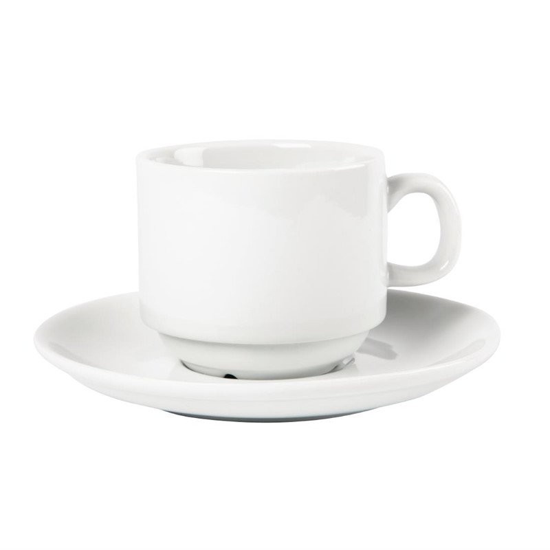 Comprar Plato blanco CB468 para taza de café cb467 en Pepebar