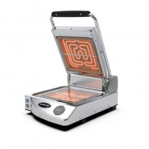 Plancha individual Spidocook digital con vitrocerámica lisa transparente SP010ET - Pepebar Plancha individual Spidocook digital con vitrocerámica lisa transparente SP010ET - Catálogo Plancha sandwichera de contacto
