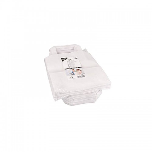 Comprar 50 Bolsas de papel con asa 22 cm x 18 cm x 10 cm en Pepebar