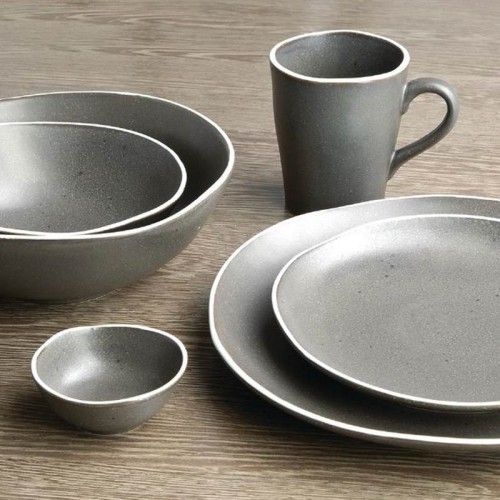 Tazas color carbón Olympia Chia 340ml 6uds. DR819 Comprar Tazas color carbón Olympia Chia 340ml 6uds. DR819 en Pepebar