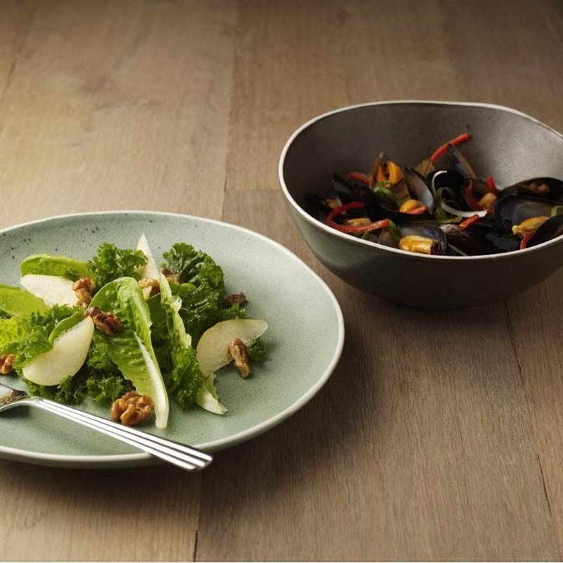 Comprar Platos color verde Olympia Chia 270mm 6uds. DR800 en Pepebar