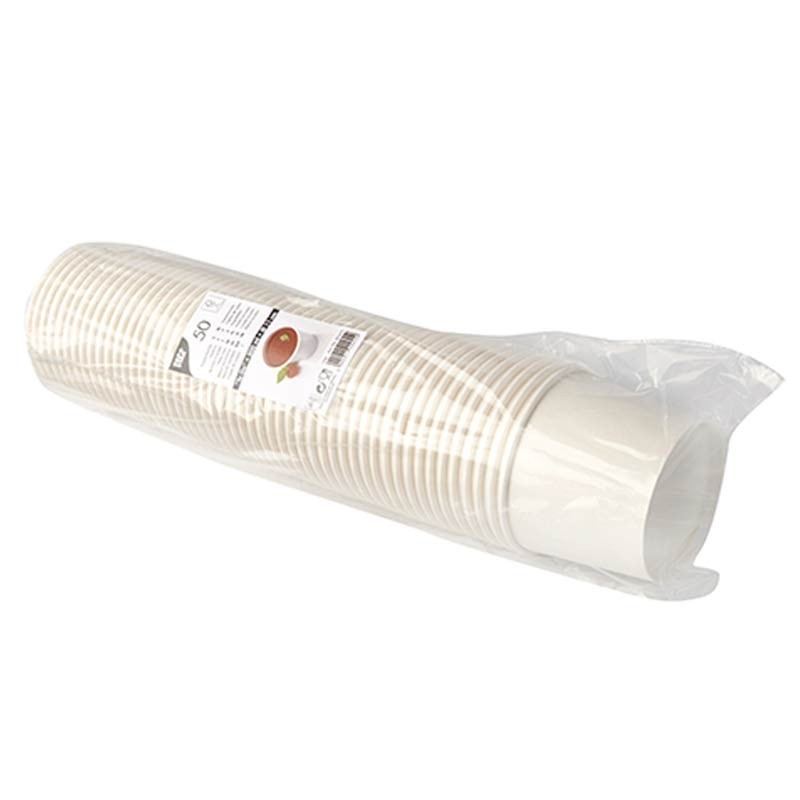 Comprar 50 Soperas de cartón redondas 500 ml diámetro 11 cm · 8,3 cm en Pepebar