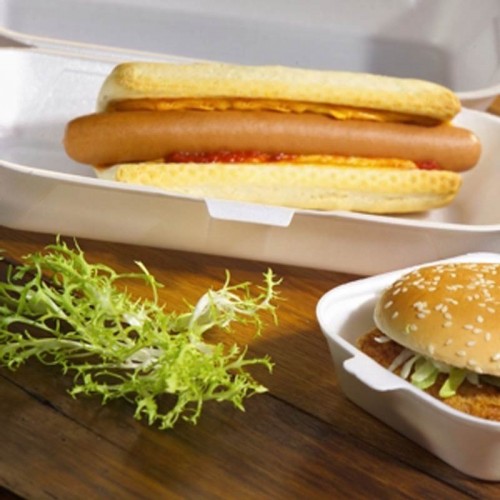 Comprar 100 Envases universal con tapa-bisagra 1800 ml 7,5 cm x 24 cm x 13,3 cm en Pepebar