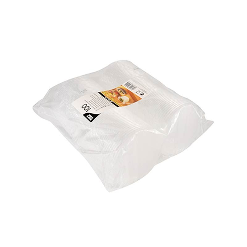 Comprar 100 Tapas transparentes para recipientes Ø 10,1 cm · 0,8 c en Pepebar