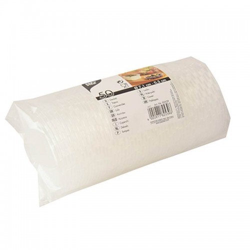 Comprar 50 Tapas redondas transparentes para boles de aliño Ø 7,1 cm · 0,5 cm en Pepebar