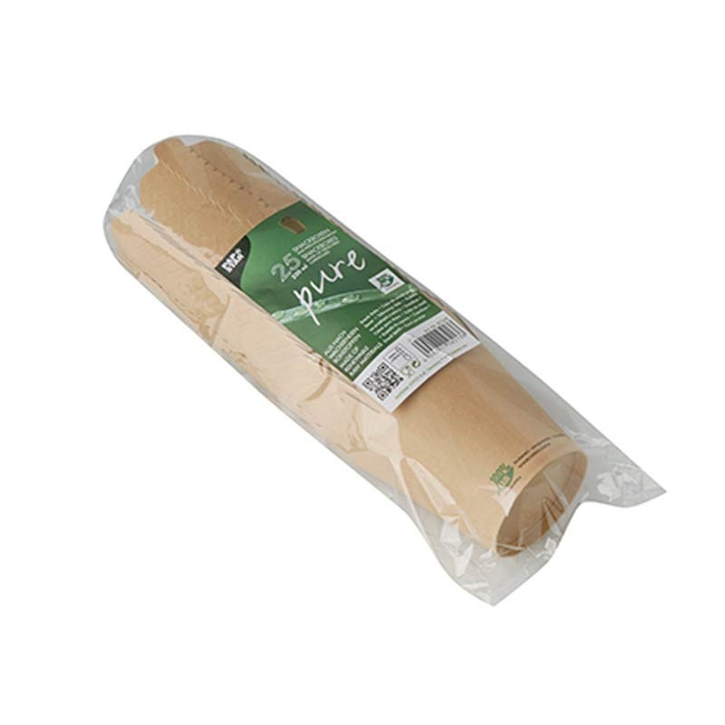 Comprar 25 Cajas cuadradas de cartón de de comida para llevar 230 ml 7,5 cm x 6,5 cm x 5,8 cm en Pepebar