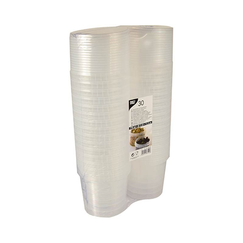 30 Envases transparentes con cierre hermético de seguridad 770 ml Ø 11,8 cm · 11,3 cm Comprar 30 Envases transparentes con cierre hermético de seguridad 770 ml Ø 11,8 cm · 11,3 cm en Pepebar