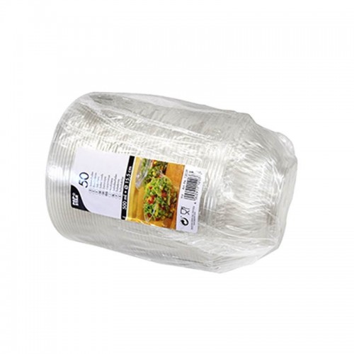 Comprar 50 Boles de ensalada transparentes 500 ml Ø 15,5 cm · 5,5 cm en Pepebar