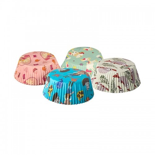 Comprar 60 Cápsulas para magdalenas 4 diseños distintos Ø 5 cm · 2,5 cm en Pepebar