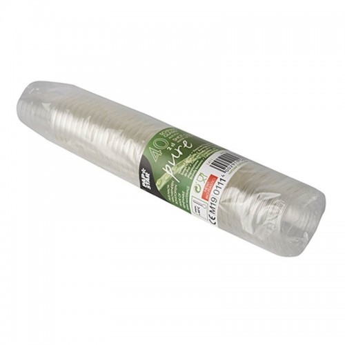 Comprar 40 Vasos de Chupito, PLA biodegradable gama Pure 2 cl Ø 3,9 cm · 4 cm transparente en Pepebar