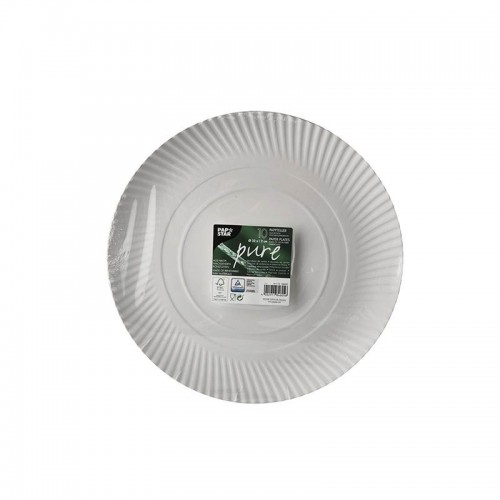 10 Platos, cartón biodegradable gama Pure redondo Ø 32 cm · 2 cm blanco Comprar 10 Platos, cartón biodegradable gama Pure redondo Ø 32 cm · 2 cm blanco en Pepebar