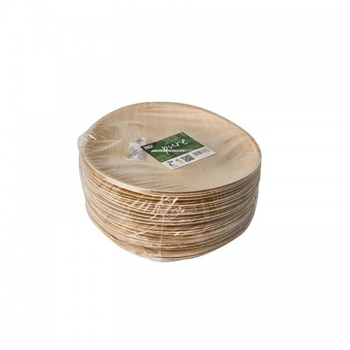 25 Platos, Hoja de palma biodegradable gama Pure redondo Ø 25 cm · 2 cm Comprar 25 Platos, Hoja de palma biodegradable gama Pure redondo Ø 25 cm · 2 cm en Pepebar