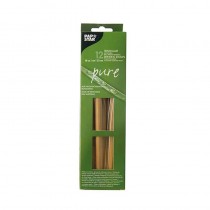 12 Pajitas de bambú biodegradable gama Pure Ø 1 cm · 23 cm incluye cepillo de limpieza - Pepebar 12 Pajitas de bambú biodegradable gama Pure Ø 1 cm · 23 cm incluye cepillo de limpieza - Catálogo Pajitas y cañitas biodegradables