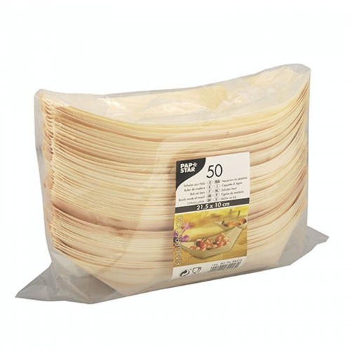 50 Boles, madera biodegradable gama Pure 21,5 cm x 10 cm Barca Comprar 50 Boles, madera biodegradable gama Pure 21,5 cm x 10 cm Barca en Pepebar