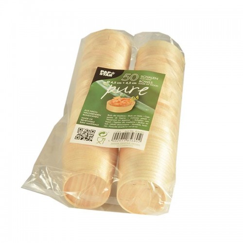 Comprar 50 Boles, madera biodegradable gama Pure redondo Ø 4,5 cm · 4,5 cm en Pepebar