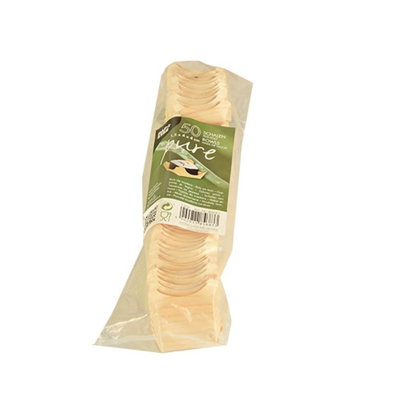 Comprar 50 Boles, madera biodegradable gama Pure cuadrado 1,5 cm x 4 cm x 4 cm en Pepebar