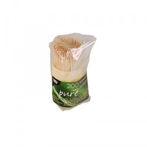 200 Palillos, madera biodegradable gama Pure redondo 6,8 cm en dispensador de madera Comprar 200 Palillos, madera biodegradable gama Pure redondo 6,8 cm en dispensador de madera en Pepebar