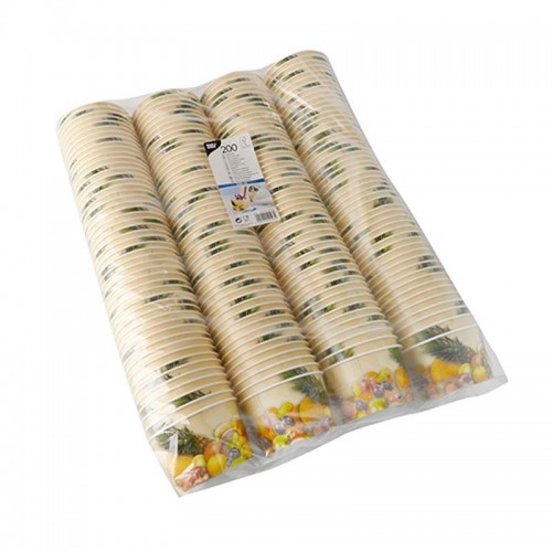 Comprar 200 Vasos para helado de cartón redondo 250 ml diámetro 10 cm · 6 cm diseño Frutas en Pepebar