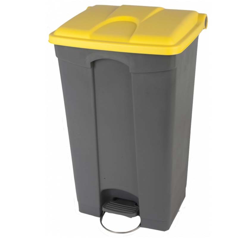 Cubo de basura polipropileno 90L con ruedas y opción de tapa color SO-1290-BASE Probbax Comprar Cubo de basura polipropileno 90L con ruedas y opción de tapa color SO-1290-BASE Probbax en Pepebar