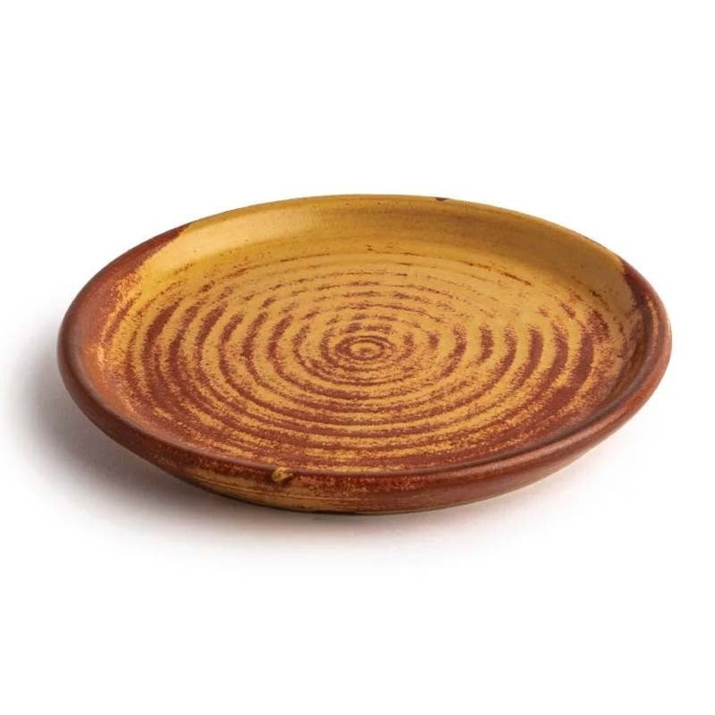 Comprar Plato redondo borde pequeño esmaltado Olympia Canvas 180 mm. Varios colores en Pepebar