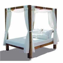 Cama balinesa madera básica completa CBB150NC - Pepebar Cama balinesa madera básica completa CBB150NC - Catálogo Cama balinesa