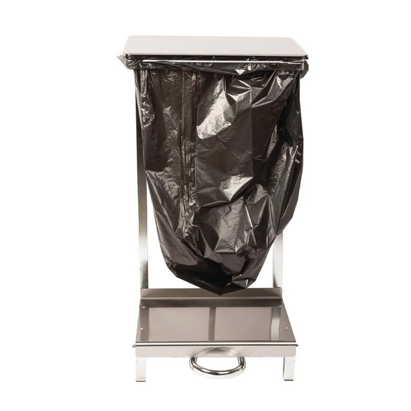 Sujeta-bolsas de basura de acero inox Jantex L585 Comprar Sujeta-bolsas de basura de acero inox Jantex L585 en Pepebar