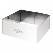 Moldes para mousse cuadrados 60 x 80 x 35mm Vogue CF166