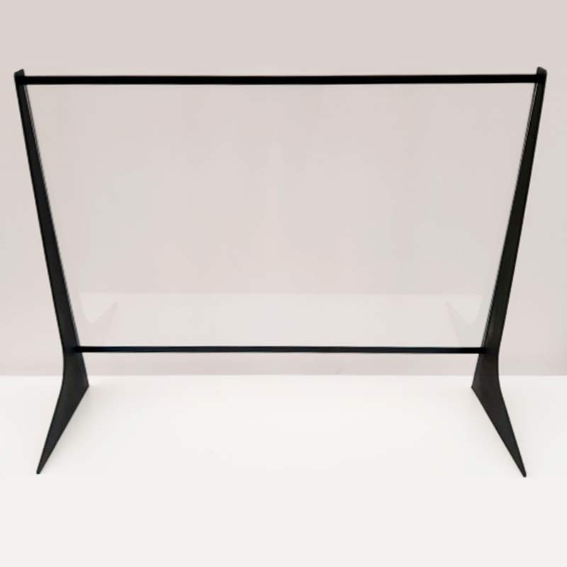 Comprar Mampara protectora de cristal templado hueco inferior ancho 100 alto 80 cm C1110 en Pepebar