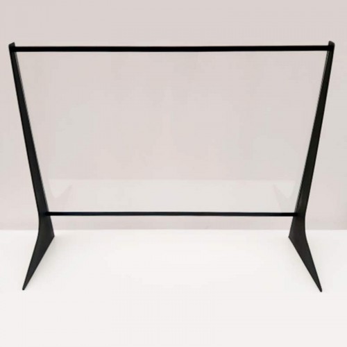 Comprar Mampara protectora de cristal templado hueco inferior ancho 100 alto 80 cm C1110 en Pepebar