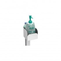 Columna para botella de gel hidroalcohólico - Pepebar Columna para botella de gel hidroalcohólico - Catálogo Dispensadores de desinfectante