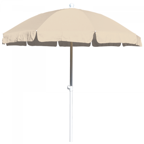 Comprar Parasol aluminio estriado diámetro 2m Aqua tela acrílica 839A en Pepebar