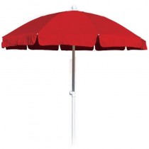 Parasol aluminio estriado diámetro 2m Aqua tela acrílica 839A - Pepebar Parasol aluminio estriado diámetro 2m Aqua tela acrílica 839A