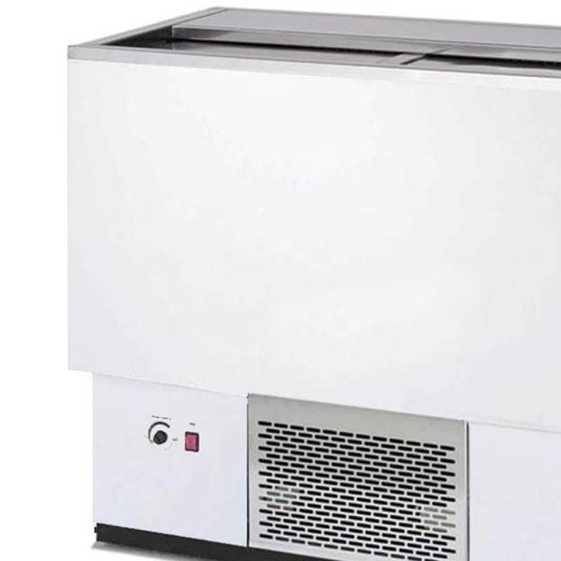 Comprar Botellero frigorífico blanco 2 puertas 100 cm Bóreas BB100 en Pepebar