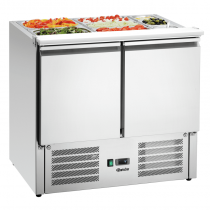 Saladette de preparación refrigerado para ingredientes 900T2 +GL Bartscher 200575 - Pepebar Saladette de preparación refrigerado para ingredientes 900T2 +GL Bartscher 200575 - Catálogo Bajo mostrador y mesas