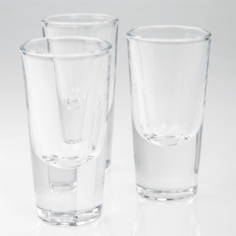 Comprar Vasos de cristal para chupito 25ml 12 unidades GF919 en Pepebar