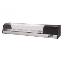 Vitrina expositora para tapas 6 cubetas GN 1/3 Bóreas VT139C6 - Pepebar Vitrina expositora para tapas 6 cubetas GN 1/3 Bóreas VT139C6