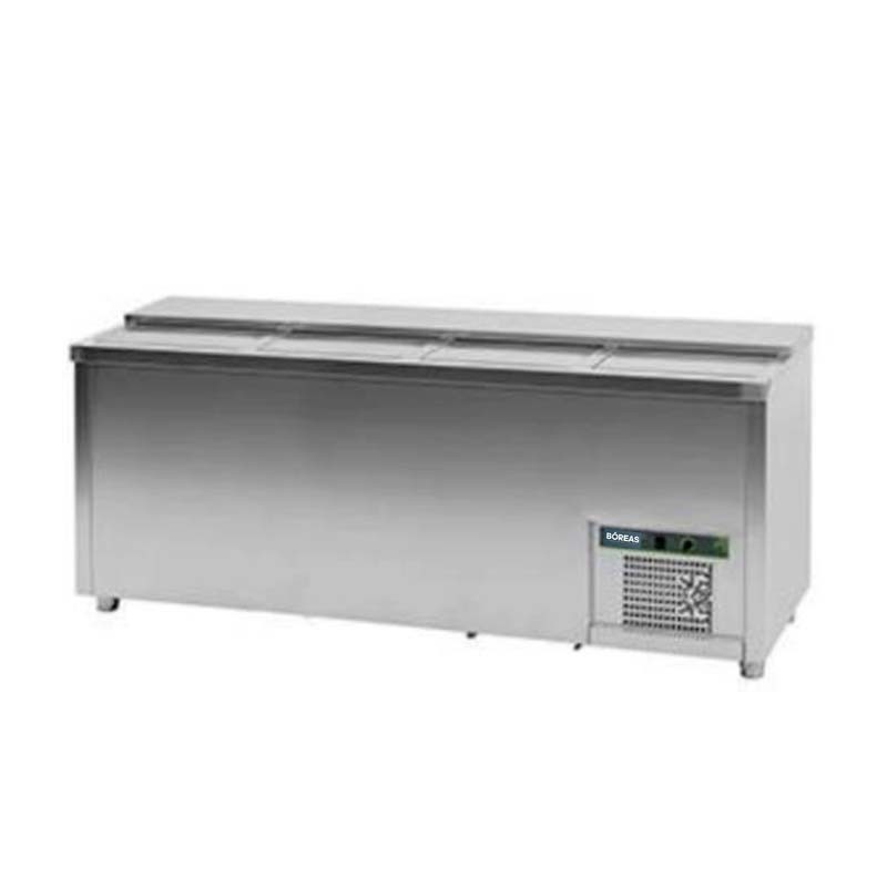 Comprar Frigorífico botellero Inoxidable interior y exterior Bóreas BSS200 en Pepebar