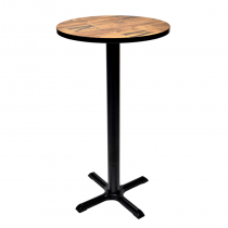 Mesa alta Sena redonda 60 cm modelo 140808(T-2)