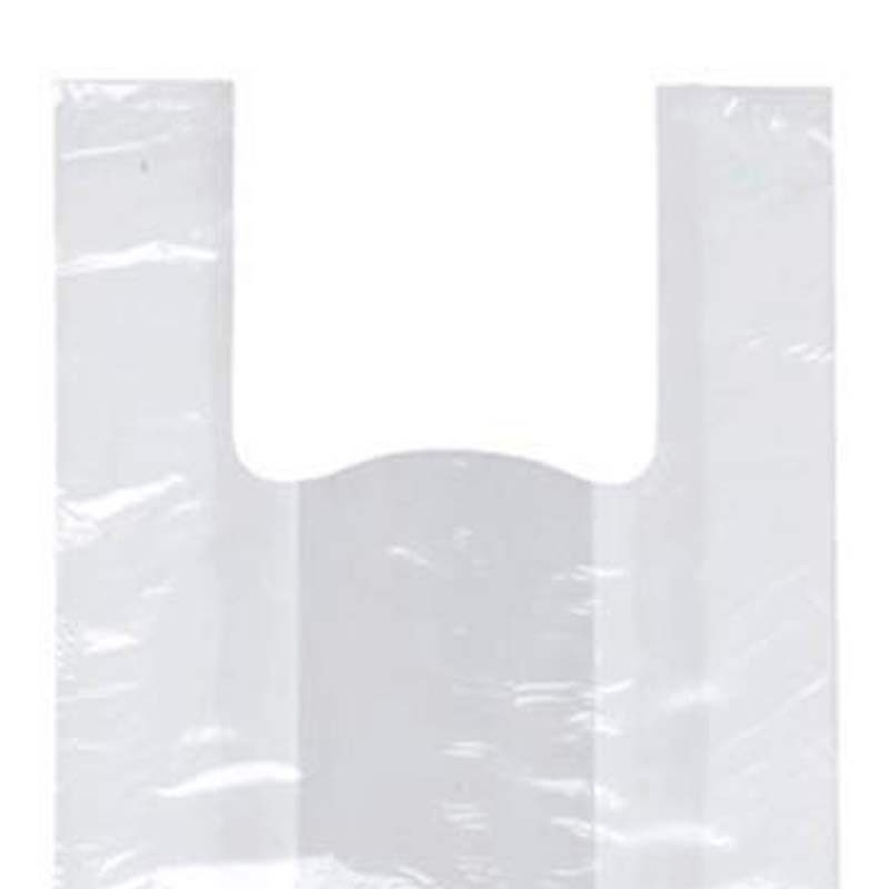 Comprar 200 Bolsas de plástico camiseta 42 cm x 21 cm x 13 cm 12372 en Pepebar