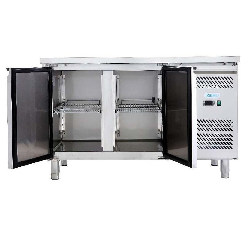 Comprar Mesa refrigerada gastronomía GN 1/1 2 puertas Forcold G-SNACK2100TN-FC en Pepebar