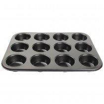 Bandeja antiadherente para 12 magdalenas Vogue GD011 - Pepebar Bandeja antiadherente para 12 magdalenas Vogue GD011